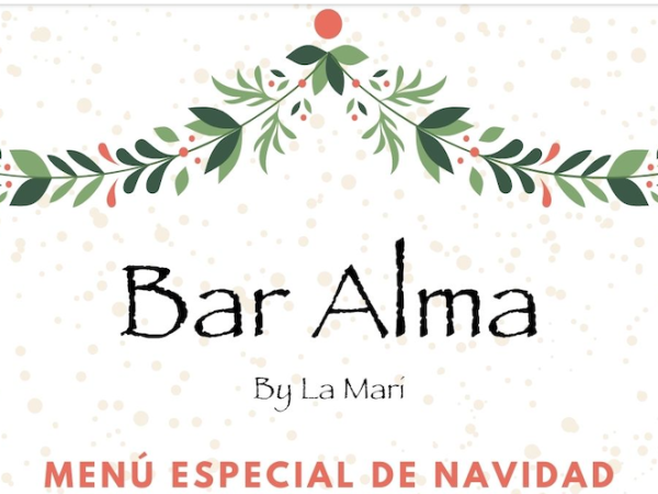 Celebra tu comida/cena de navidad en Bar Alma